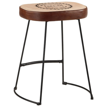Dark Brown Bar Stools Set of 2, 40x29.5x53 cm, Stylish Seating