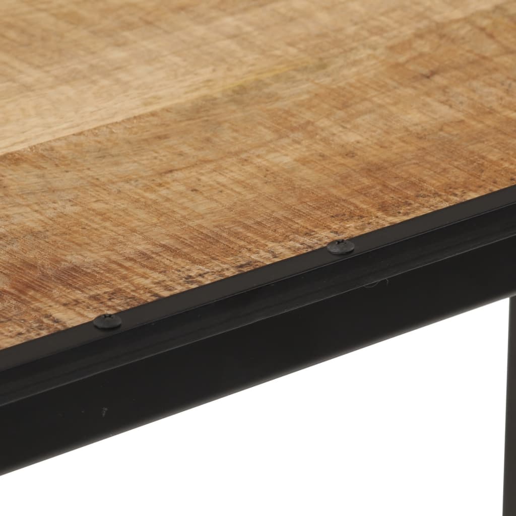 Solid Mango Wood Bar Table 110x55x107 cm - Rustic Elegance