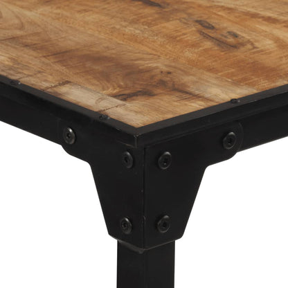 Solid Mango Wood Bar Table 60x55x107 cm | Rustic Charm