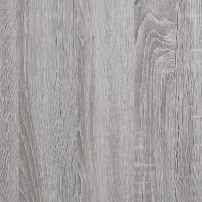 Grey Sonoma Storage Bench - 42x42x46 cm Engineered Wood