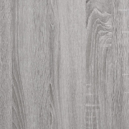 Grey Sonoma Engineered Wood Storage Bench 62x42x46 cm