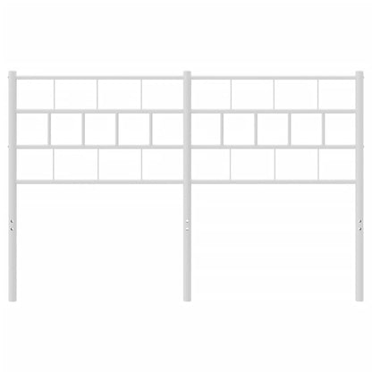 Elegant White Metal Headboard - 120 cm for Stylish Bedrooms