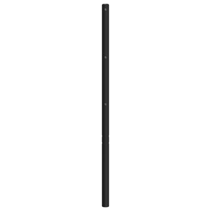 Metal Headboard Black 200 cm