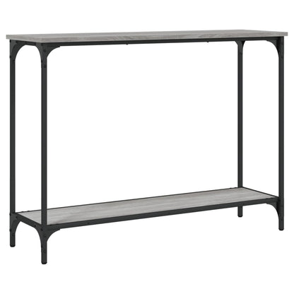 Grey Sonoma Console Table 101x30.5x75 cm - Engineered Wood