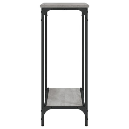 Grey Sonoma Console Table 101x30.5x75 cm - Engineered Wood
