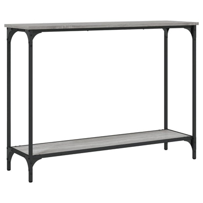 Grey Sonoma Console Table 101x30.5x75 cm - Engineered Wood