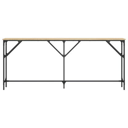 Sonoma Oak Console Table 180x23x75 cm - Stylish Engineered Wood