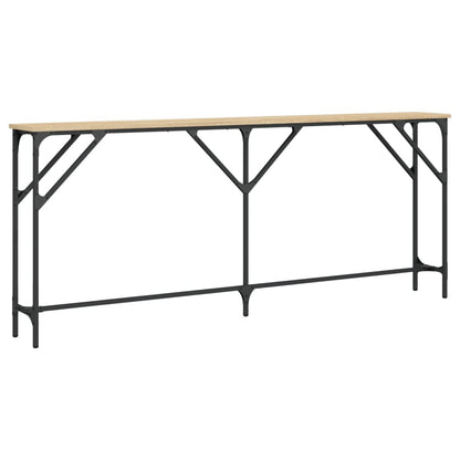 Sonoma Oak Console Table 180x23x75 cm - Stylish Engineered Wood