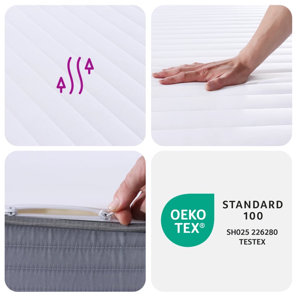 Foam Mattress Medium Soft 160x200 cm