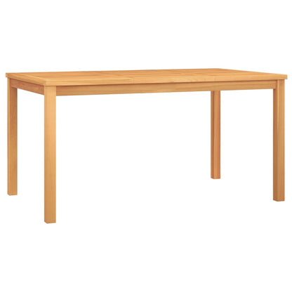 7 Piece Garden Dining Set Solid Wood Teak