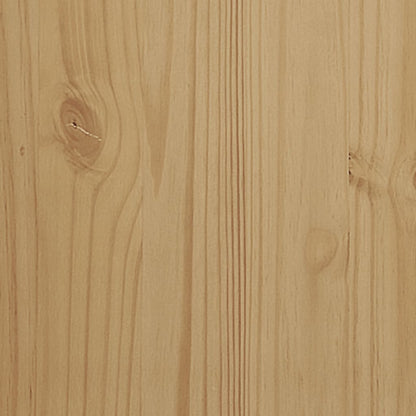 TV Cabinet FLORO Wax Brown 114x43x55 cm Solid Pine Wood