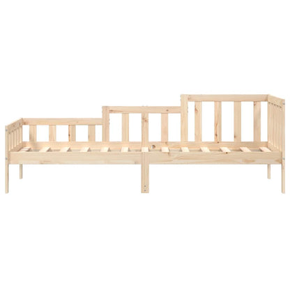 Solid Pine Day Bed Frame, No Mattress, 80x200 cm