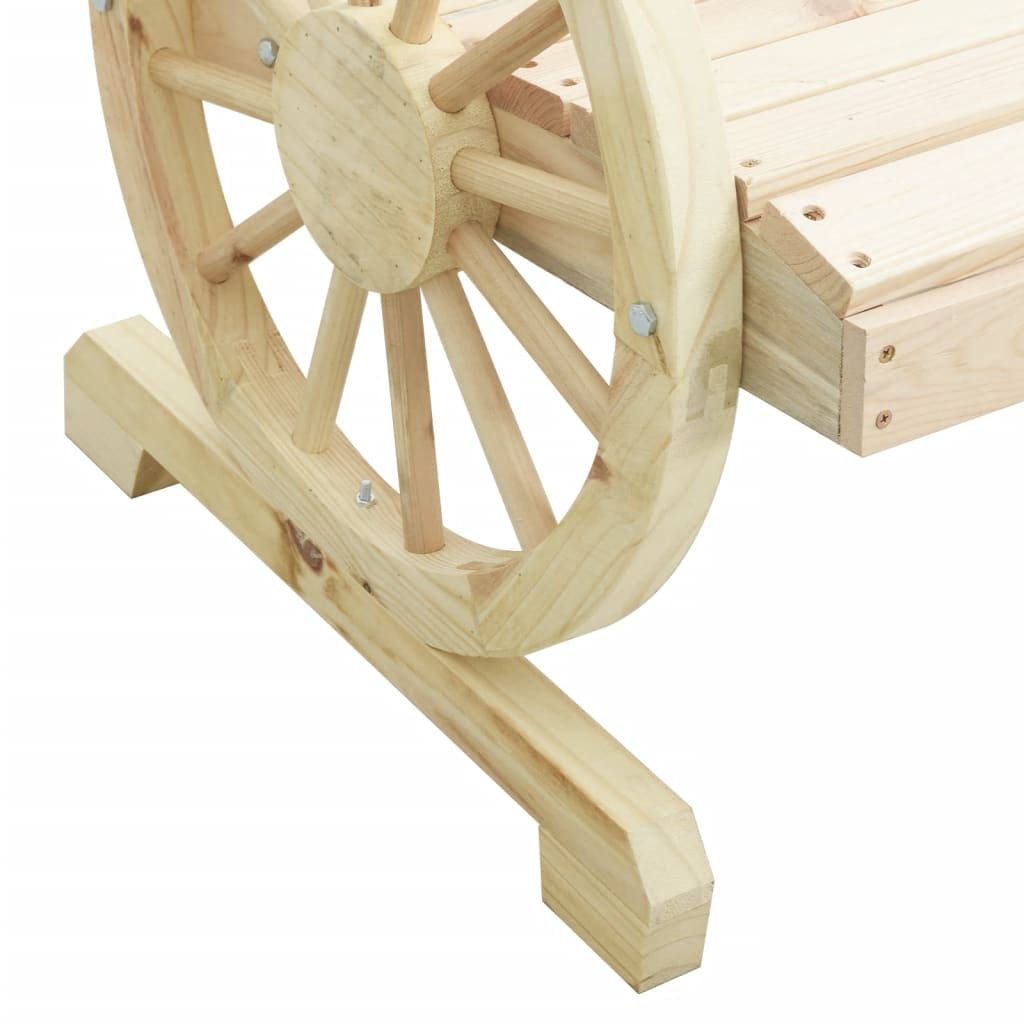 Solid Wood Fir Garden Adirondack Chairs Set of 2 - Durable & Stylish