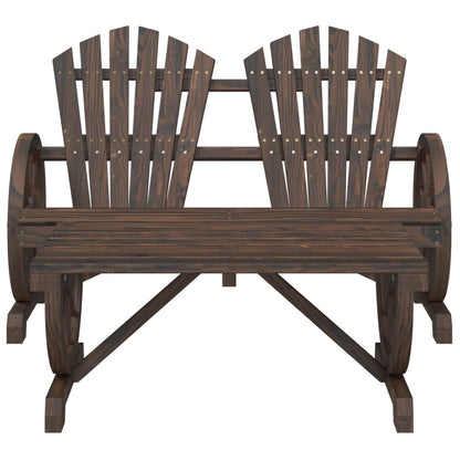 Solid Wood Fir 2-Piece Garden Lounge Set - Stylish & Durable