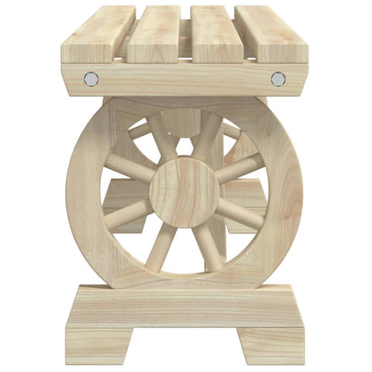 Garden Bench 115 cm Solid Wood Fir