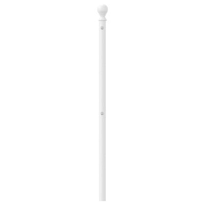Metal Headboard White 193 cm