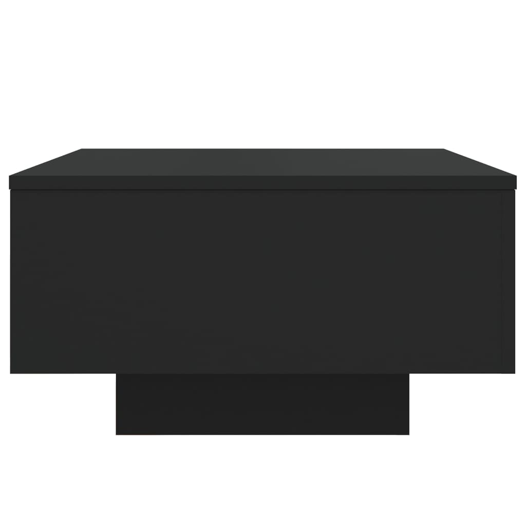 Coffee Table Black 55x55x31 cm Engineered Wood