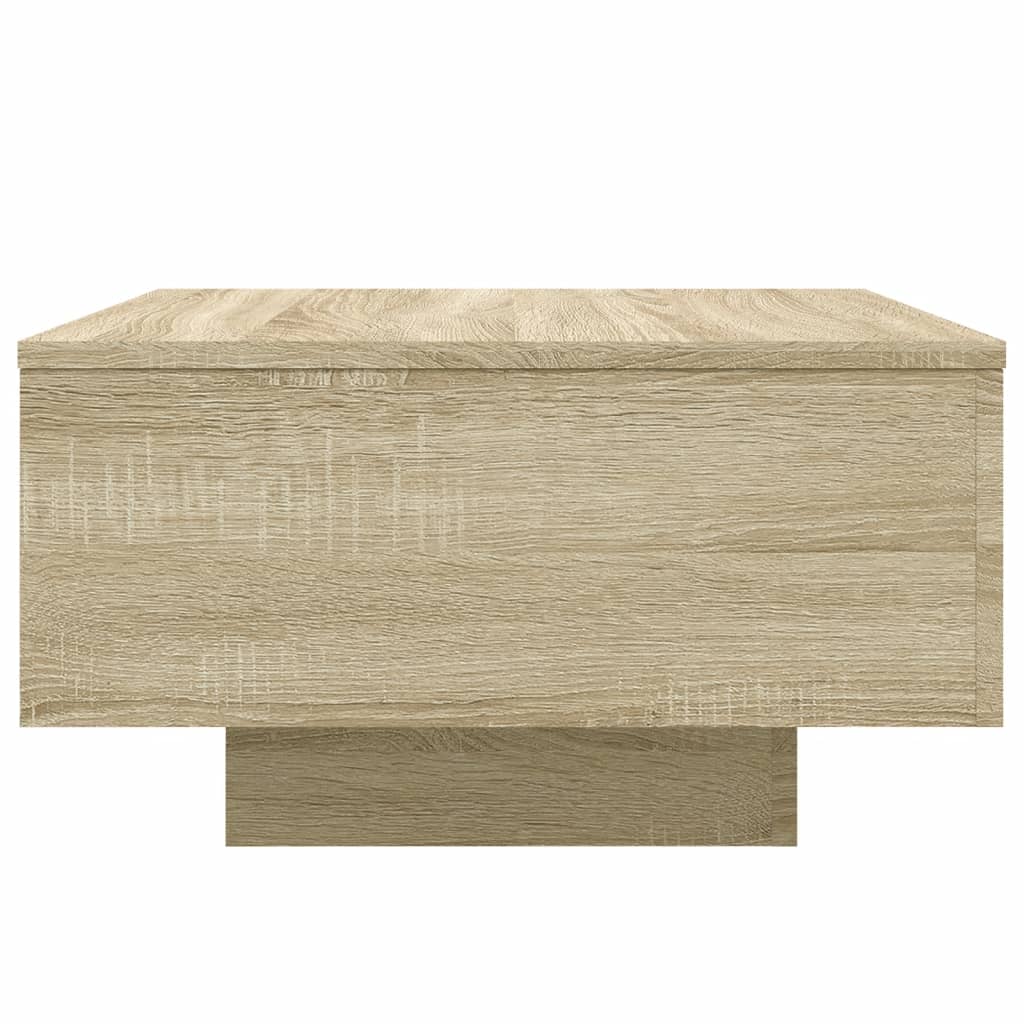 Coffee Table Sonoma Oak 55x55x31 cm Engineered Wood