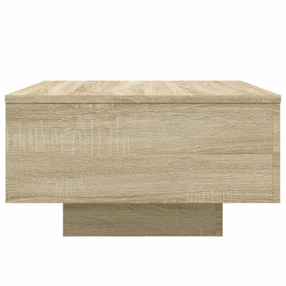 Coffee Table Sonoma Oak 55x55x31 cm Engineered Wood