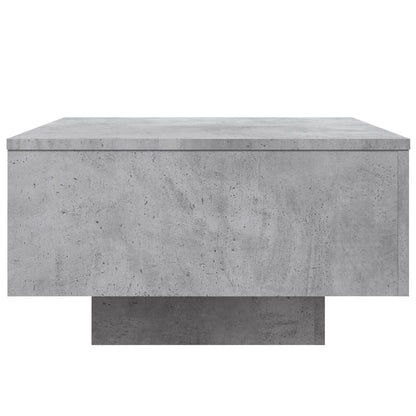 Coffee Table Concrete Grey 55x55x31 cm Engineered Wood