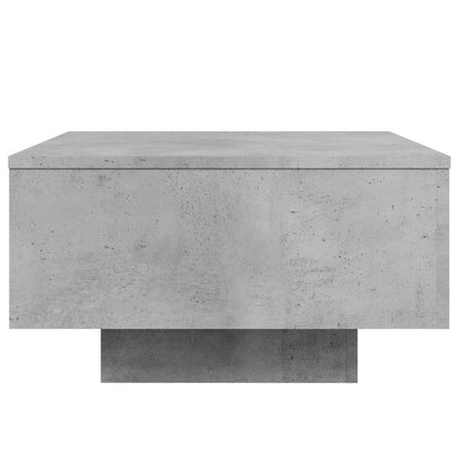 Coffee Table Concrete Grey 55x55x31 cm Engineered Wood