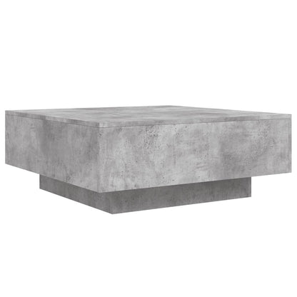 Coffee Table Concrete Grey 80x80x31 cm Engineered Wood