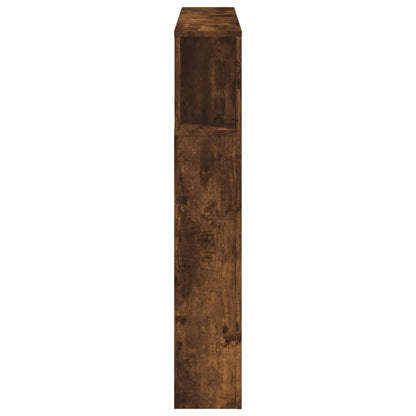 Smoked Oak LED Headboard 120x18.5x103.5 cm - Engineered Wood