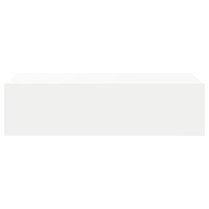 TV Cabinet with LED Lights White 60x35x15.5 cm