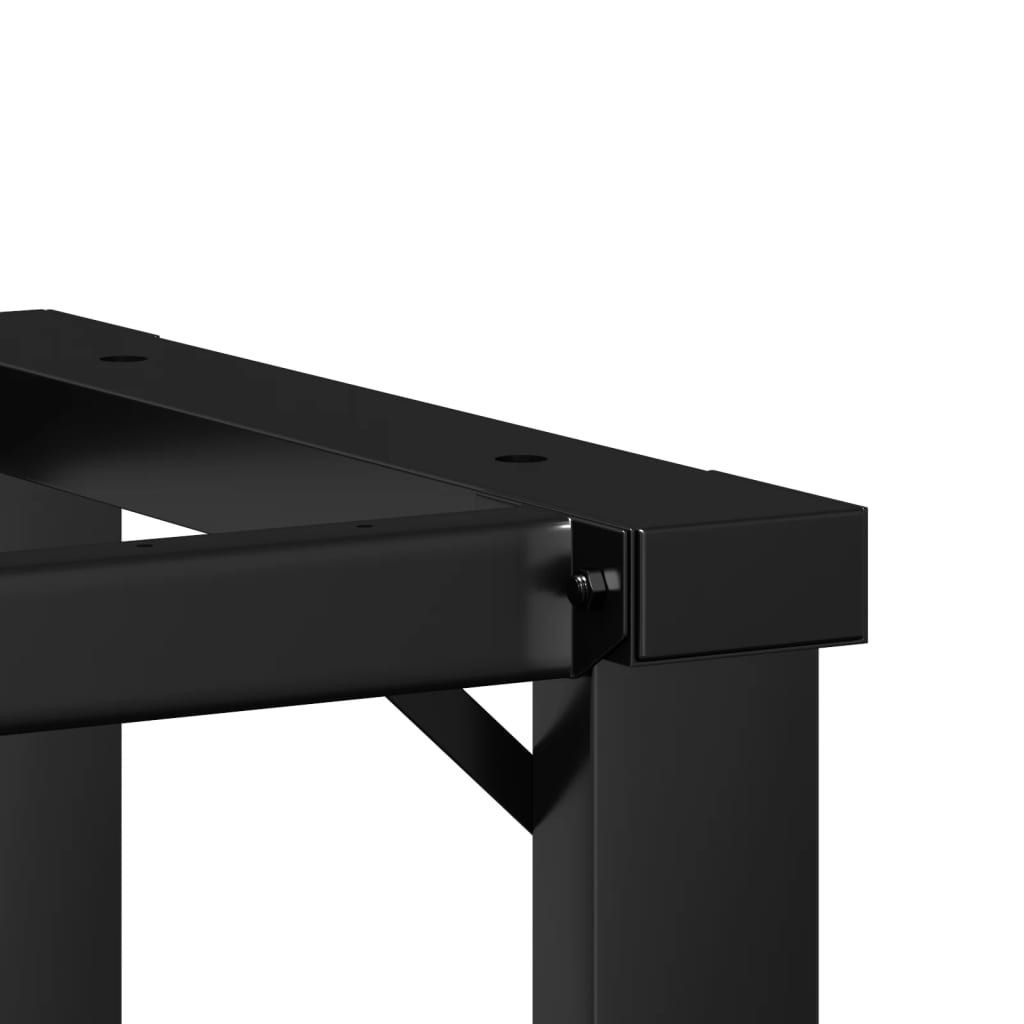 Steel O-Frame Coffee Table Legs 40x40x33 cm – Sleek & Durable Design