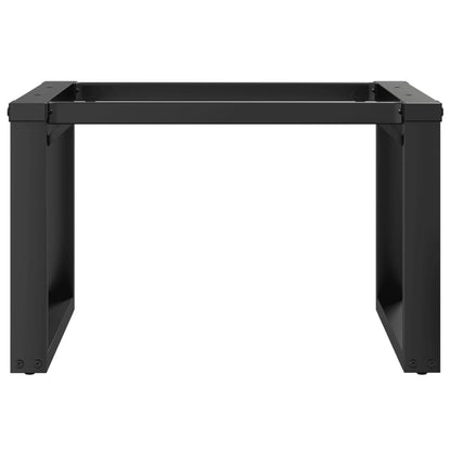 Steel O-Frame Coffee Table Legs 60x40x38 cm | Modern Design