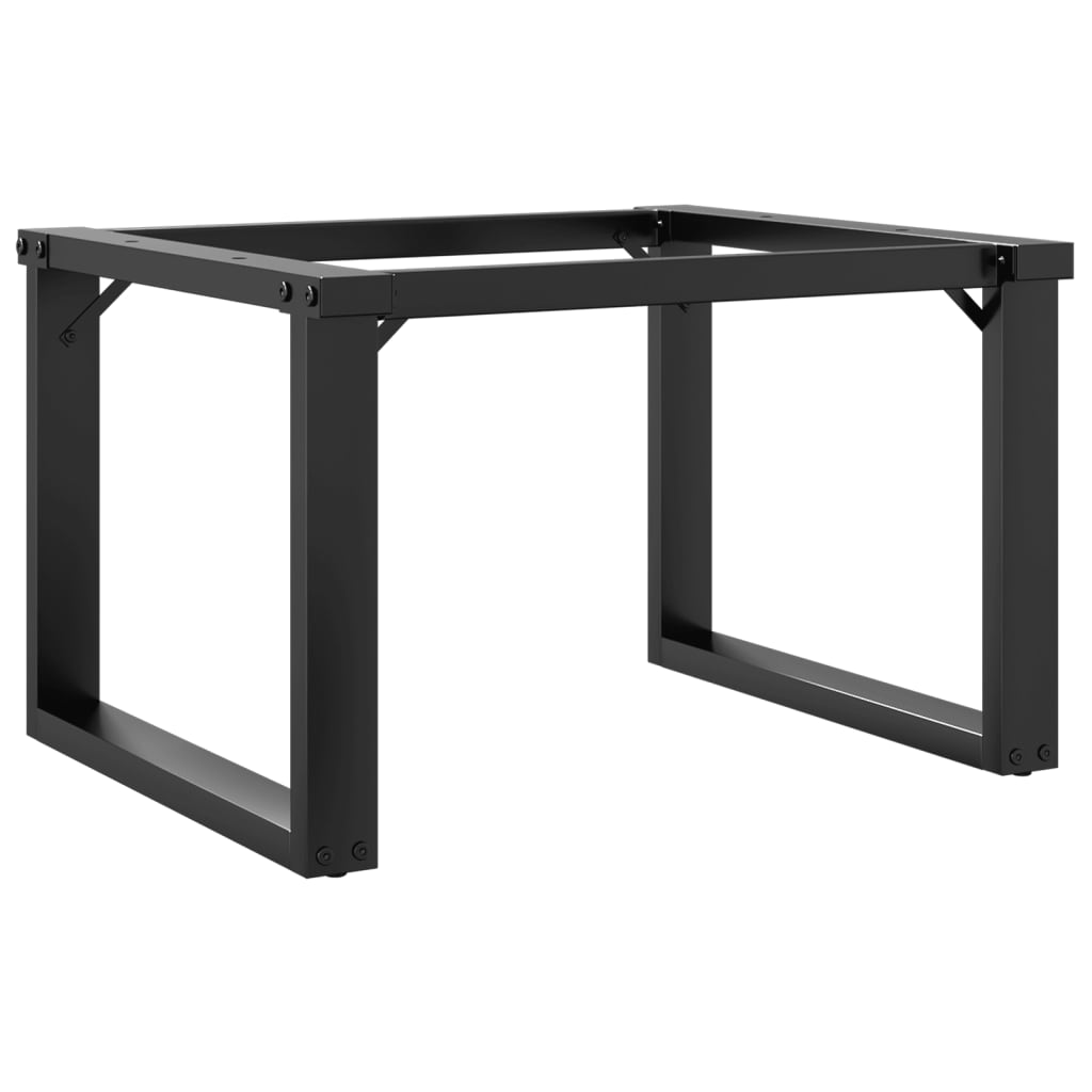 Steel O-Frame Coffee Table Legs 60x40x38 cm | Modern Design