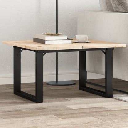 Steel O-Frame Coffee Table Legs 60x40x38 cm | Modern Design