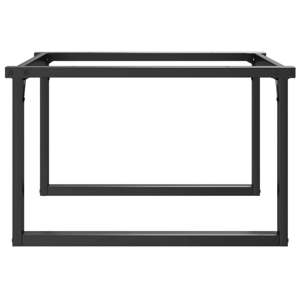 Steel O-Frame Coffee Table Legs 70x60x43 cm - Durable & Stylish