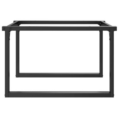 Steel O-Frame Coffee Table Legs 70x60x43 cm - Durable & Stylish