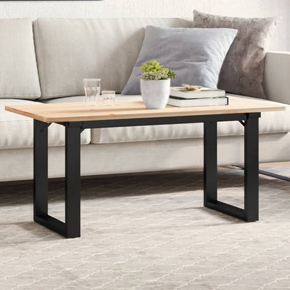Steel O-Frame Coffee Table Legs 90x30x43 cm - Durable & Stylish