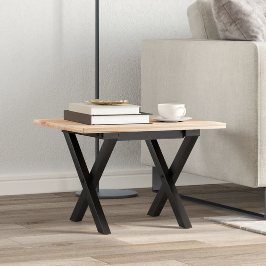 X-Frame Steel Coffee Table Legs 40x40x33 cm - Durable & Stylish