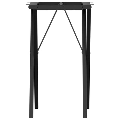 Steel X-Frame Dining Table Legs, 40x40x73 cm, Sturdy & Stylish