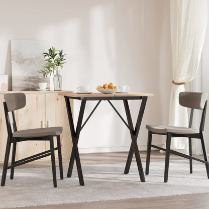 Steel X-Frame Dining Table Legs 60x50x73 cm – Modern & Durable
