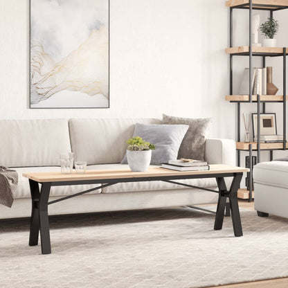 Steel Y-Frame Coffee Table Legs 140x30x43 cm - Durable & Stylish