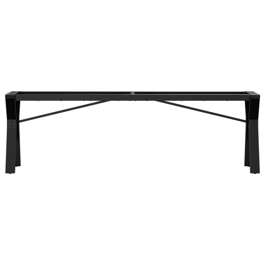 Steel Y-Frame Coffee Table Legs 140x30x43 cm - Durable & Stylish