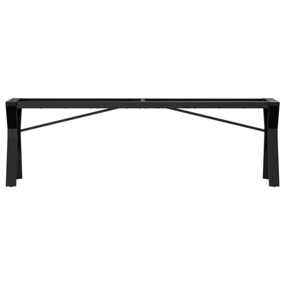 Steel Y-Frame Coffee Table Legs 140x30x43 cm - Durable & Stylish