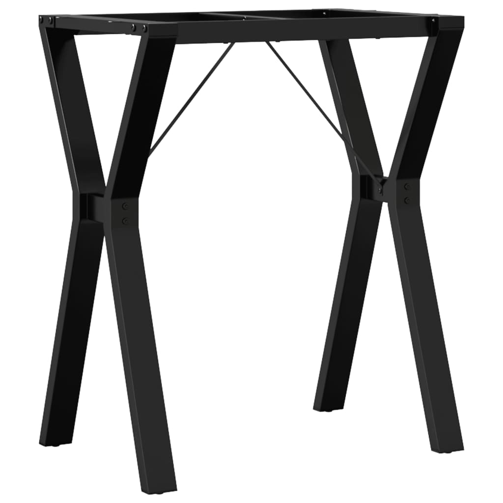 Steel Y-Frame Dining Table Legs 60x40x73 cm - Durable & Stylish