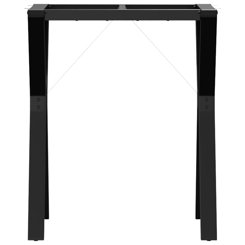 Steel Y-Frame Dining Table Legs 60x40x73 cm - Durable & Stylish