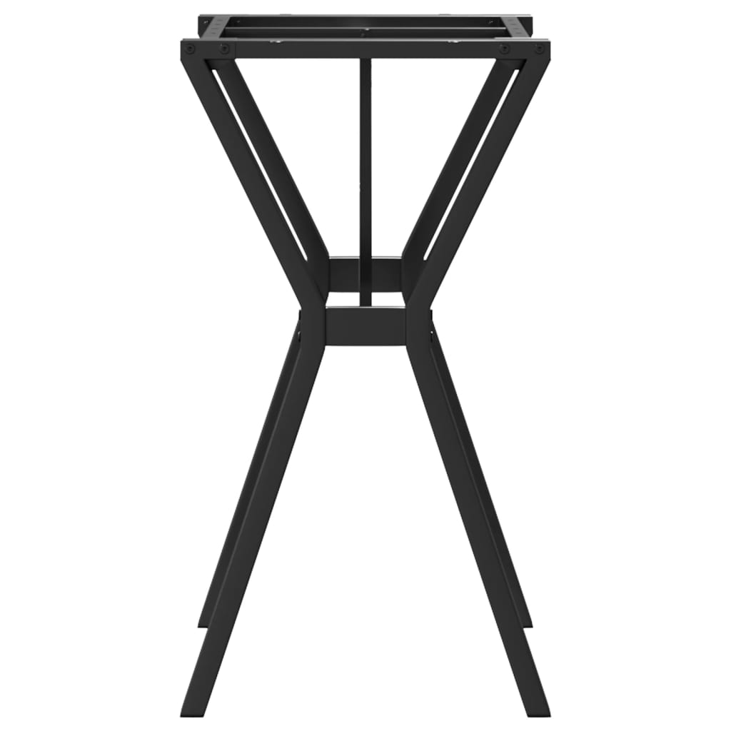 Steel Y-Frame Dining Table Legs 60x40x73 cm - Durable & Stylish