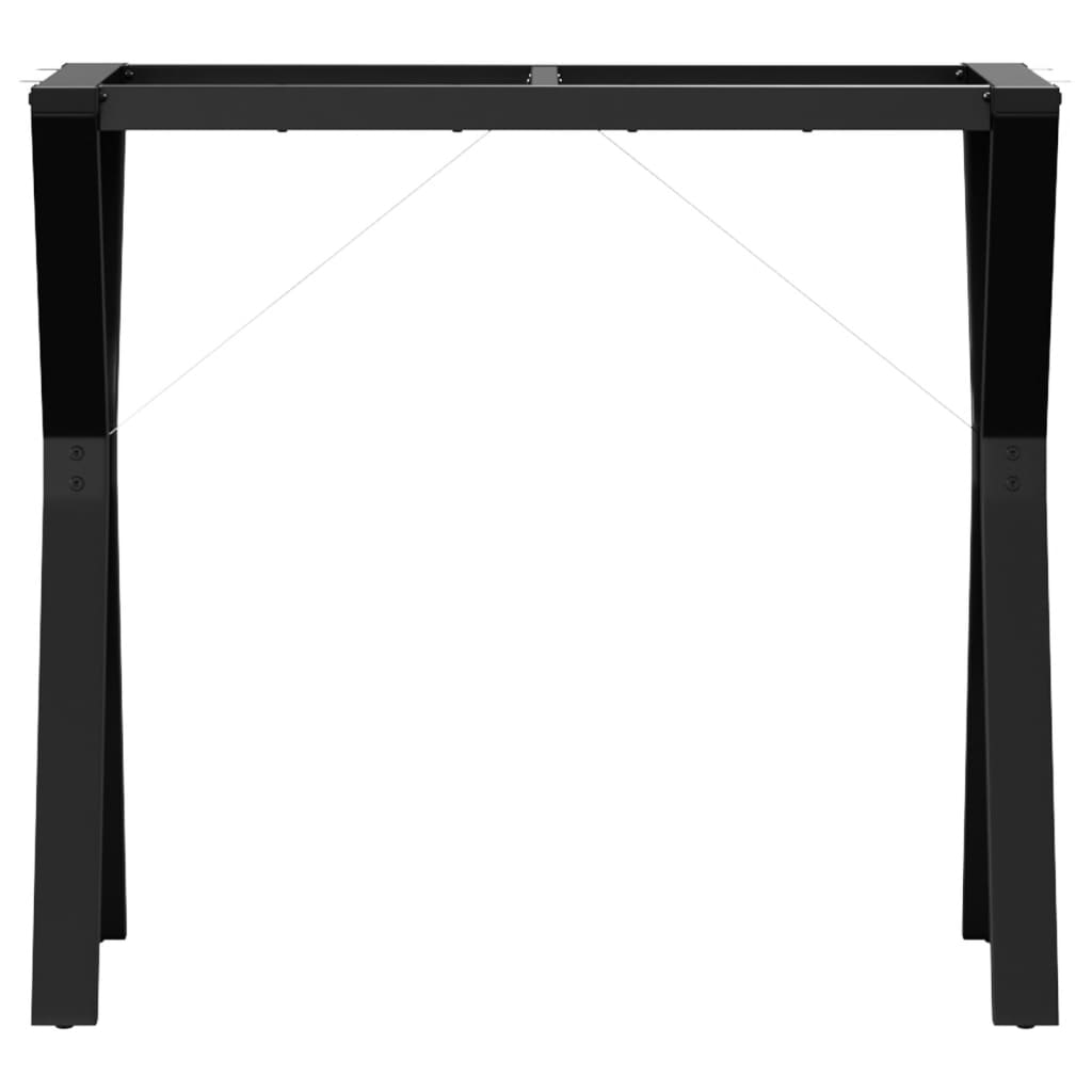 Steel Y-Frame Dining Table Legs, 80x40x73 cm – Durable Support