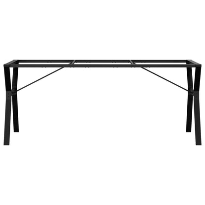 Steel Y-Frame Dining Table Legs 180x80x73 cm - Durable Design