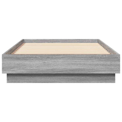 Grey Sonoma Single Bed Frame - 90x190cm Engineered Wood