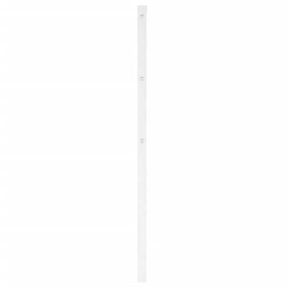 White Metal Headboard - Elegant Design, Sturdy 107 cm Frame