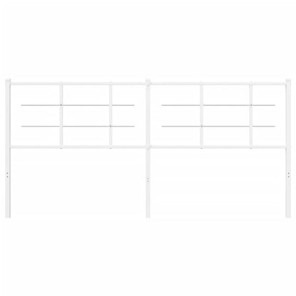 Elegant White Metal Headboard - 180 cm | Stylish Bedroom Addition