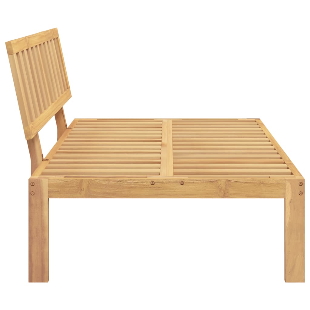 Acacia Wood Garden Pallet Sofa - Stylish Middle Seating